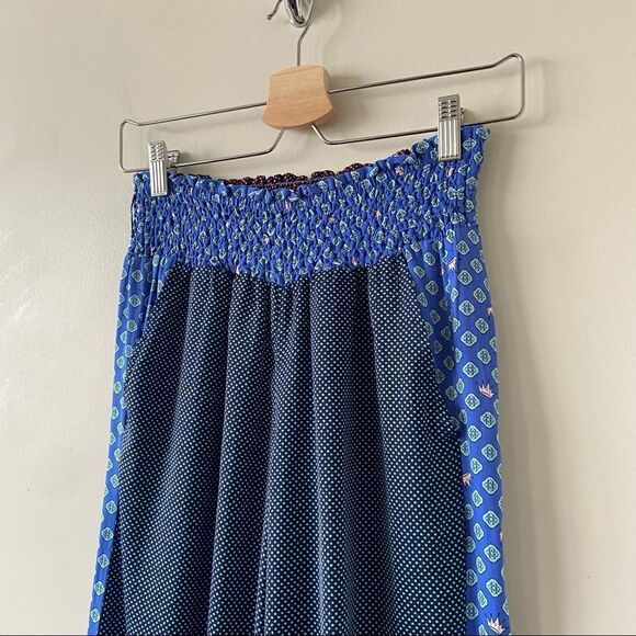 Aerie-printed Wide Leg Smocked Waist Pants (Size:Small) - Picture 4 of 8